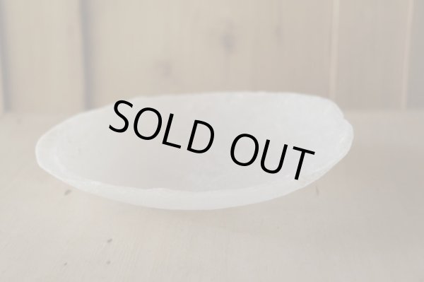 画像2: 石原多見子　clay+glass 　皿　花入 (2)