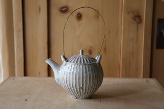 陶芸作家　山田雅子さんの鎬楕円皿２枚セット　未使用 陶芸作家山田雅子さんの鎬楕円皿2枚セット未使用