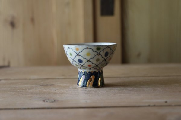 画像1: 伊藤　満　水玉カラフル杯 (1)
