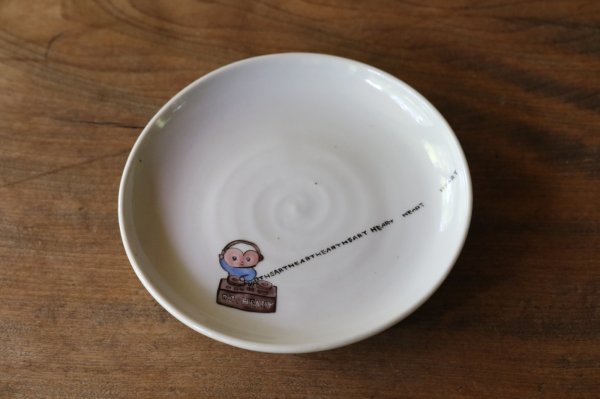 画像1: Rachel Omelet　DJ.ハート皿 (1)