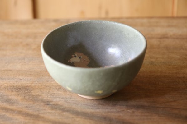 画像1: 田中ちあき　ひつじ飯碗 (1)